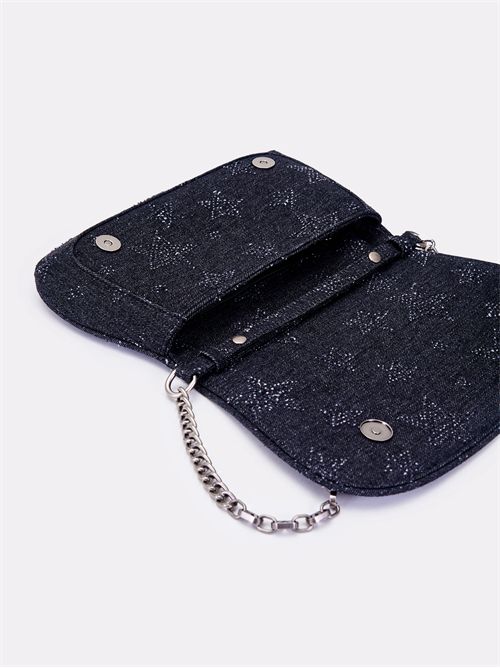 Borsa Denim Butterfly VICOLO | XF0037/ADENIMNERO
